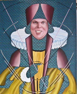 Knicke 6, Öl auf Leinwand, 90 x 110 cm, 2012 (2)